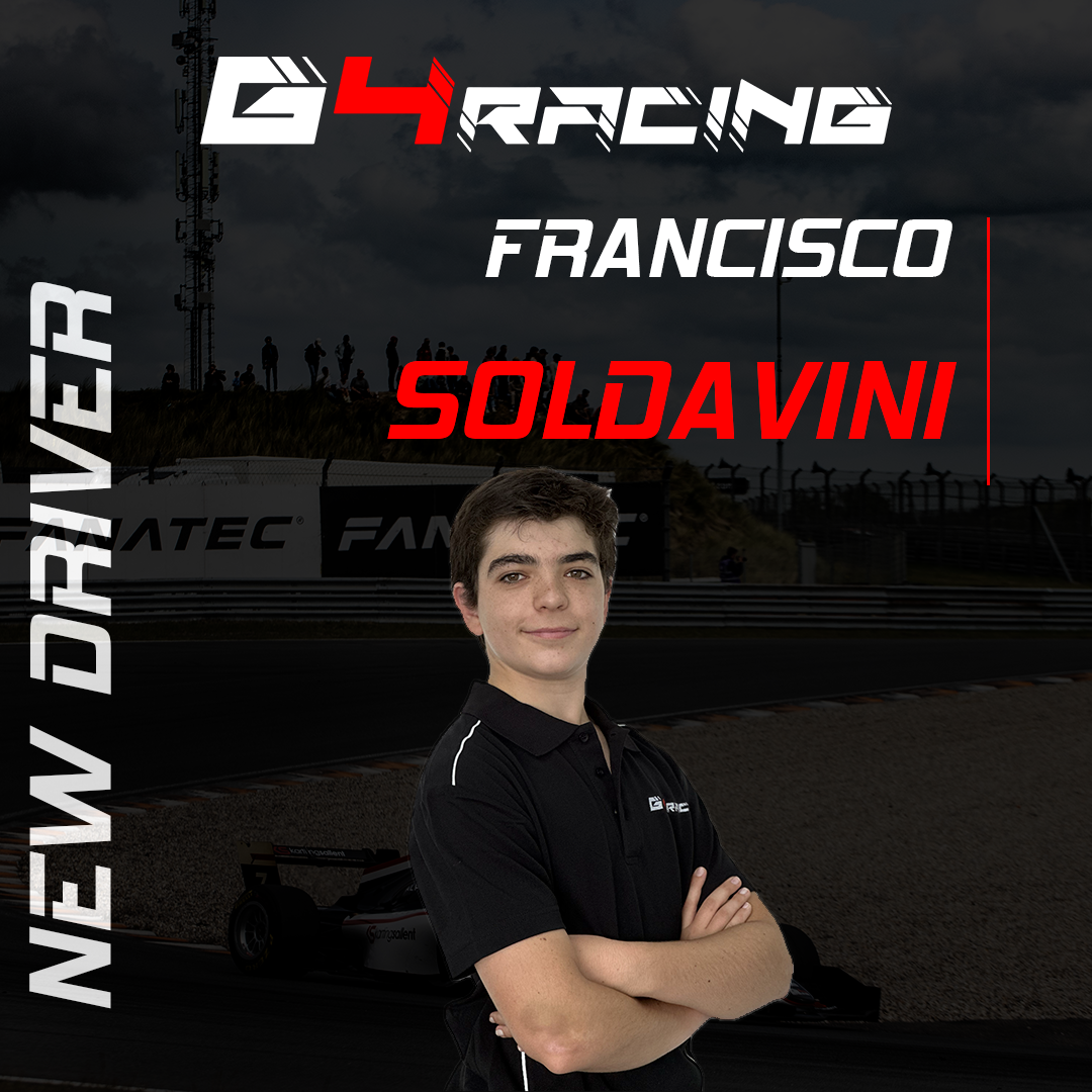 G4 Racing Announces Francisco Soldavini for the Upcoming FRECA Rounds at Zandvoort and Hockenheim.